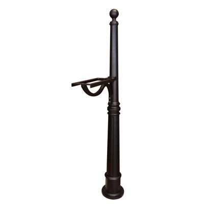 Poteau à fixation en surface 7,5 po x H 62 po