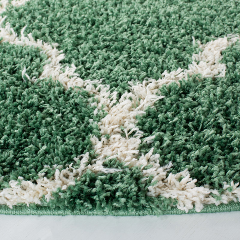 Sugarbush Performance Geometric Rug, Square 6'7"