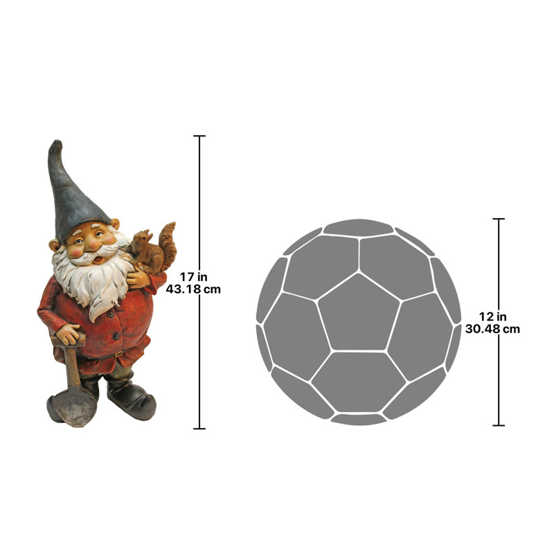Digger the Garden Gnome Statue