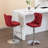 Swivel Velvet Barstools Adjusatble Seat Height From 25-33 Inch, Chrome Base Bar Stools With Backs Comfortable Tufted For Home Pub And Kitchen Island, Wine Red,Burgundy,Set Of 2,1712WR-145477663