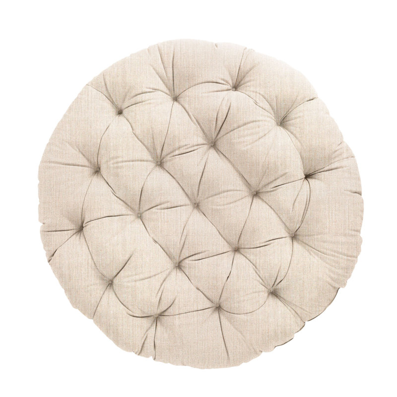 Coussin intérieur / extérieur Sunbrella Papasan, Ponce coulée Sunbrella® Plainweave, L 44 po x P 44 po, Polyester