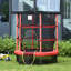 Trampoline pour enfants Outsunny F5FT avec filet-110423430