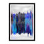 Reflective Treescape In Blue Print by Tim Klein