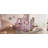 Princess Carriage Bed With Crown, Wood Platform Car Bed With Stair-1993818738