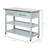 HOMCOM Kitchen Island With Stainless Steel Top-1292481679