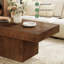 Solid Wood Pedestal Coffee Table