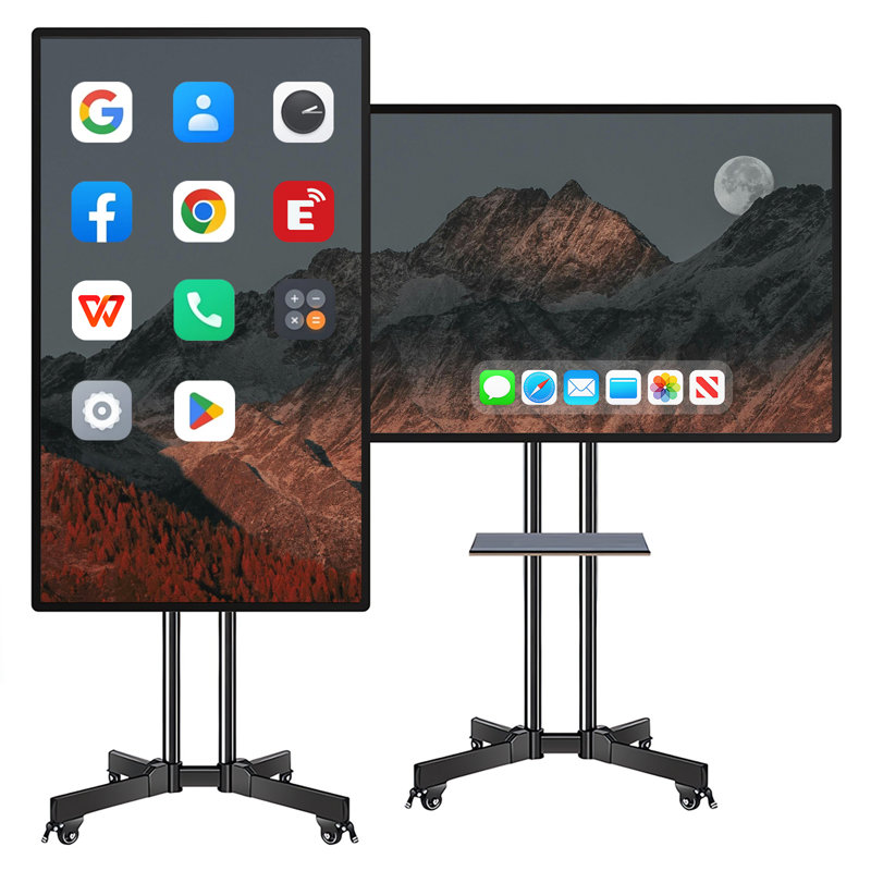 JYXCN 4K Smart Board, écran tactile de 49 pouces, augmentez votre productivité! Tableau blanc interactif tout-en-un avec double système et partage de nuage pour l'éducation et les conférences?