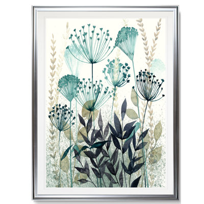 Allayed Floral II - reproduction sur toile