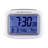 Digital Atomic Tabletop Clock with Alarm in White