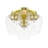 Chrisha Orizaba 3-Light 13" Flush Mount-2042256562