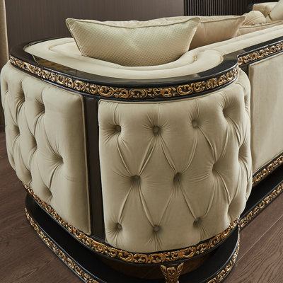 Khandaker Leather Sofa