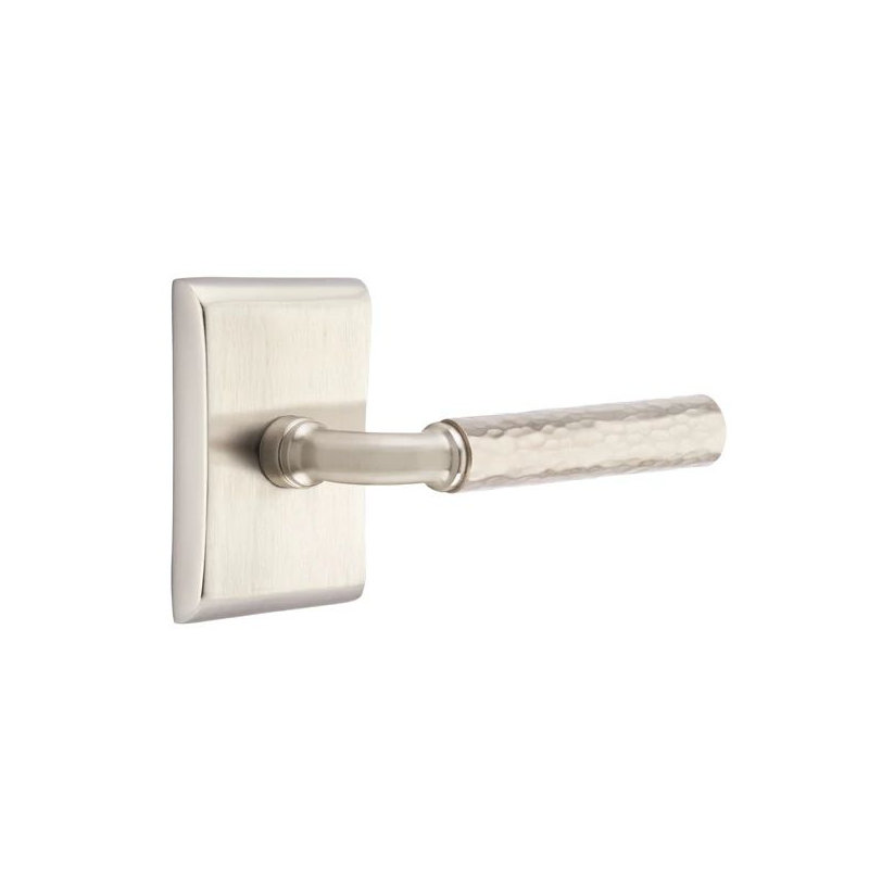 Privacy Door Lever, Satin Nickel, Right