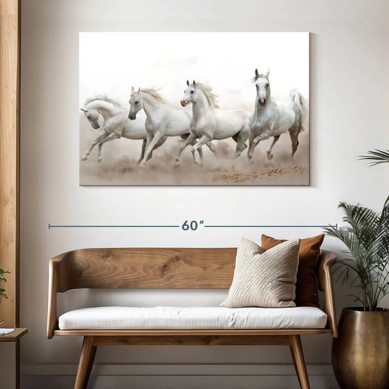 Brampt Arabian Horses, 32" H x 48" W