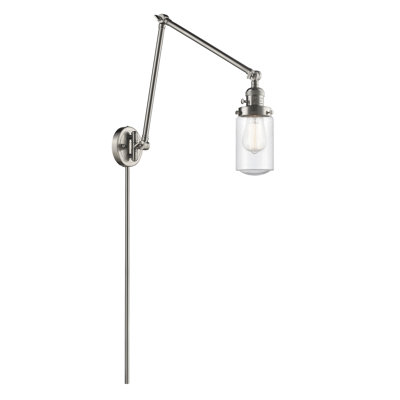 Saroyan Plug-in Swing Arm Sconce