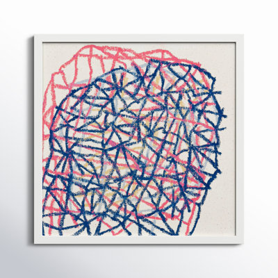 Drewes "Pink Tangle" Print by Stephanie Dennis