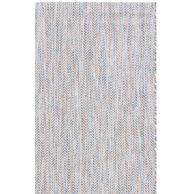 Tapis d'intérieur / extérieur à chevrons Jebria Performance
