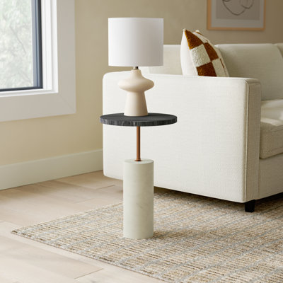 Pru Marble Top End Table