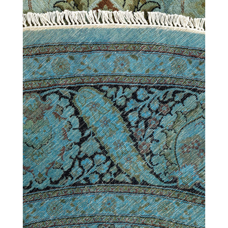 Fine Vibrance One-of-a-Kind 9'1" Hand Knotted Area Rug