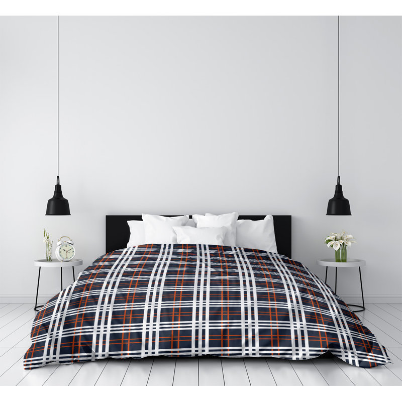 Housse de couette en microfibre Houston, Housse de couette pour grand lit, Polyester brossé