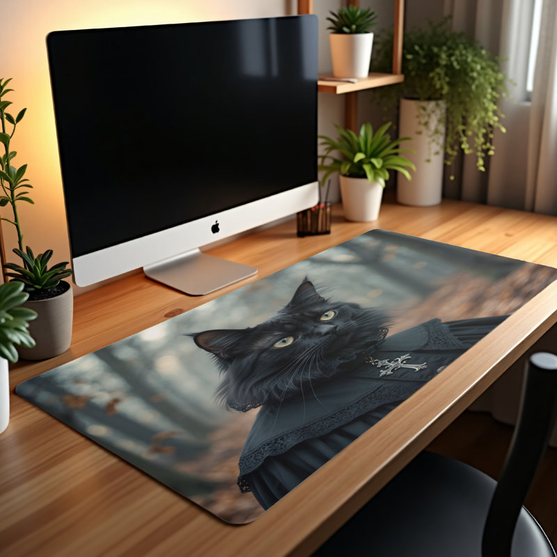 Polyester Desk Pad, 23.6x13.8