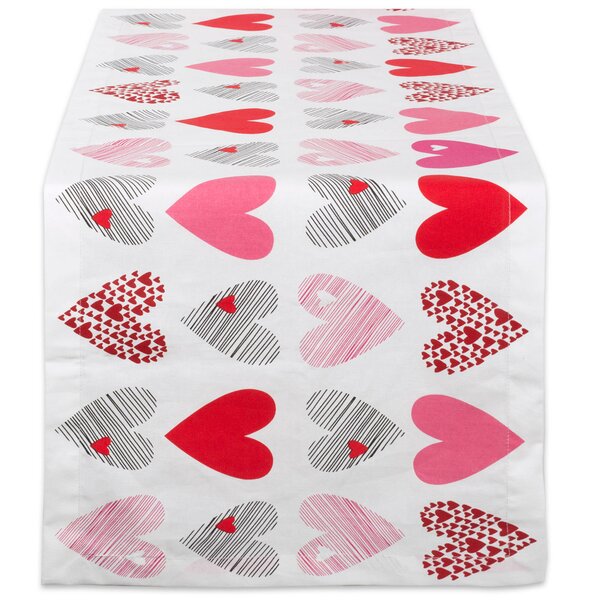 Rectangle Valentine Tablecloth Waterproof & Stainproof Valentine Day  Tablecloths, Red Love Heart Buffalo Plaid Table Cloth Washable Polyester