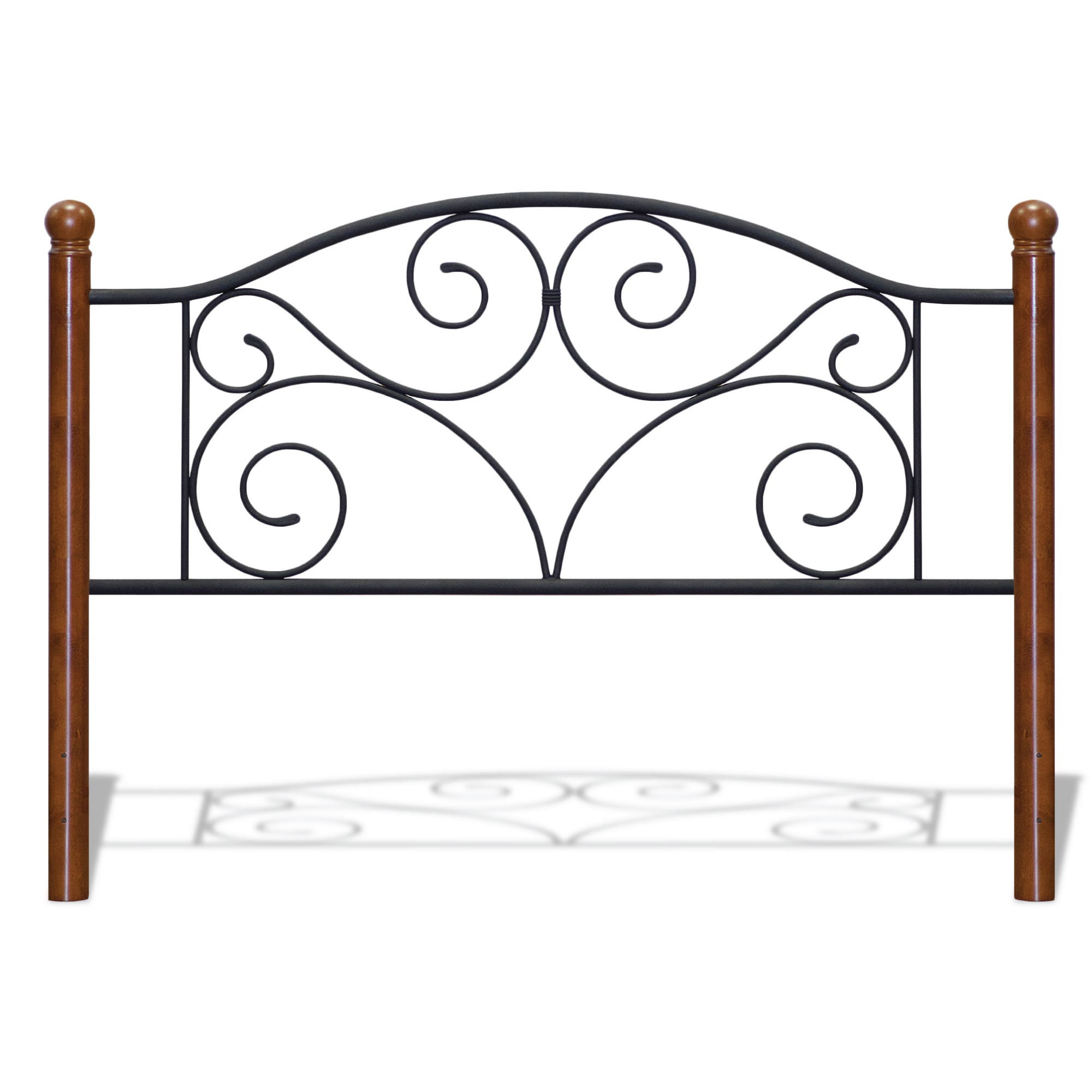 Lark Manor Analisha Solid Wood OpenFrame Headboard and Footboard