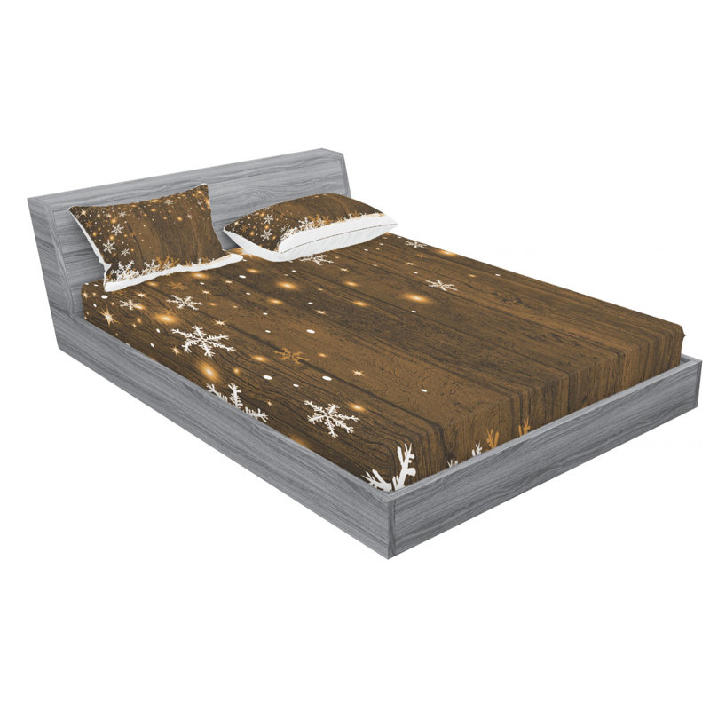 Microfiber Sheet Set, Queen Sheet Set with Fitted Sheet