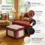 Wowmax Square Soft Foam Pouf Ottoman Footrest