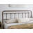 August Grove® Metal King Size Headboard, Adjustable Height, Farmhouse Victorian Style, Steel Headboard Only For Bedroom, Easy Assembly, Brown-2010374291-2010374295