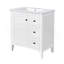 Meuble-lavabo 30 po avec lavabo en céramique-345438762
