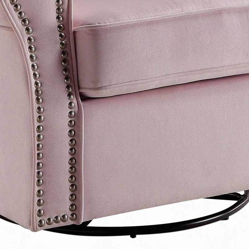 Fauteuil coulissant en tissu avec pivot