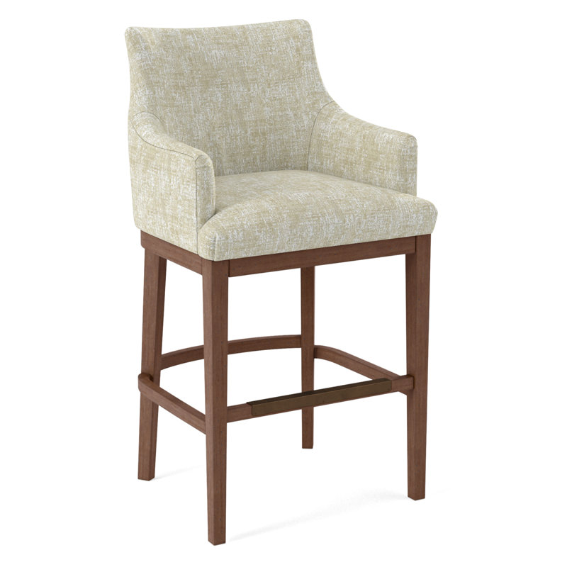 Upholstered Stool, Nutmeg, 61643-61