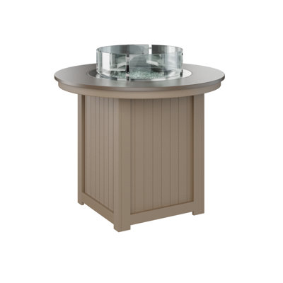 Berlin Gardens Donoma 44″ Round Counter Height Fire Pit Table