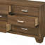 Commode à finition chêne