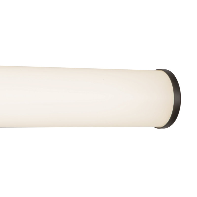 Tectra 24-in Black dimmable LED Wall Sconce, Matte Black
