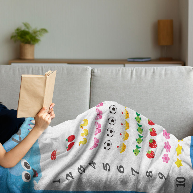 Hand Woven Throw Blanket, 50" x 60"