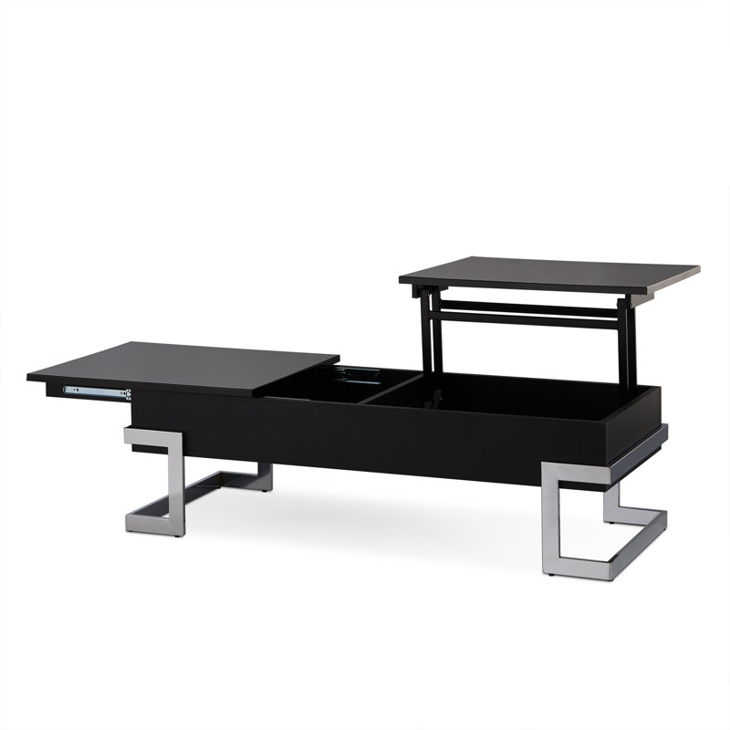 Table basse Calmam, Noir
