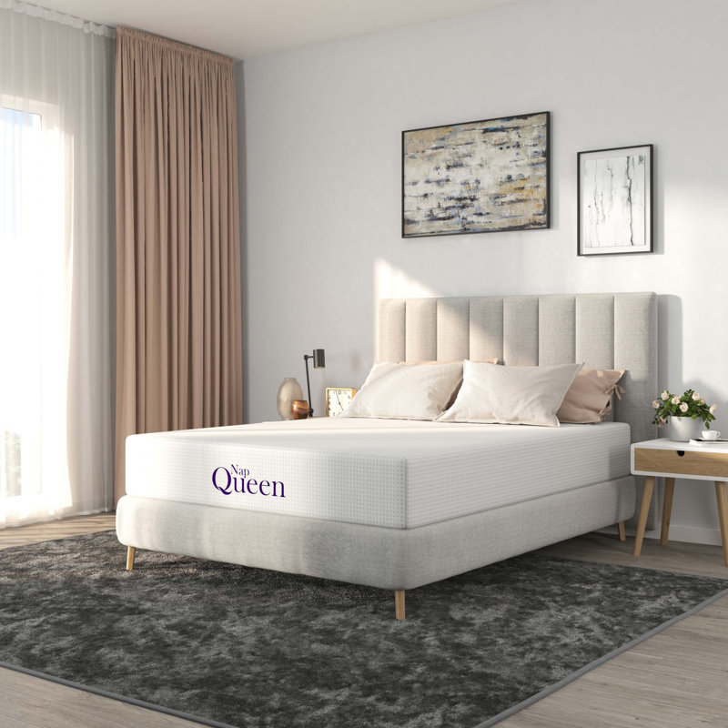 Grand matelas en mousse viscoélastique 8 pouces, 8", Grand lit