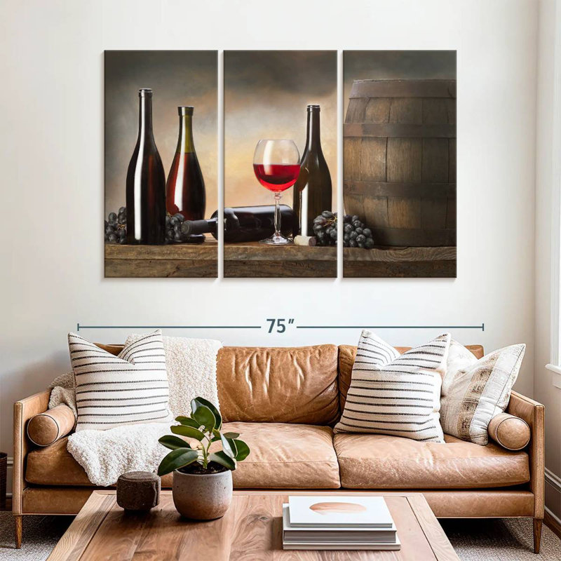 Yarlin Wine From The Cellar, 24" H x 38" W