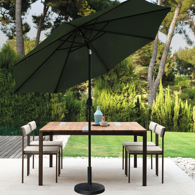 Parasol de marché 107,87 po Hoellein, Vert