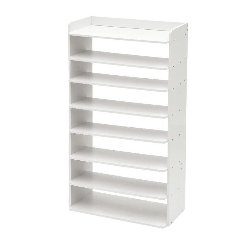 Shoe Rack, 120cm H x 62cm W x 26cm D, White