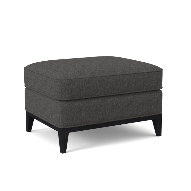 Sonoma Ottoman, Vintage Ebony, Filigree Ivory 100% Polyester