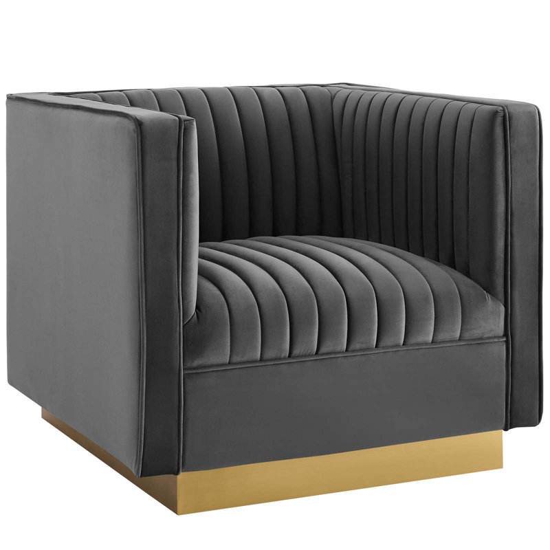 Fauteuil Sanguine, Gris