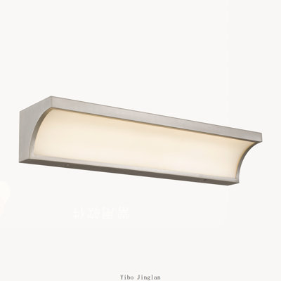 Barre d'éclairage de meuble-lavabo moderne 24 po à DEL intégrée en laiton antique