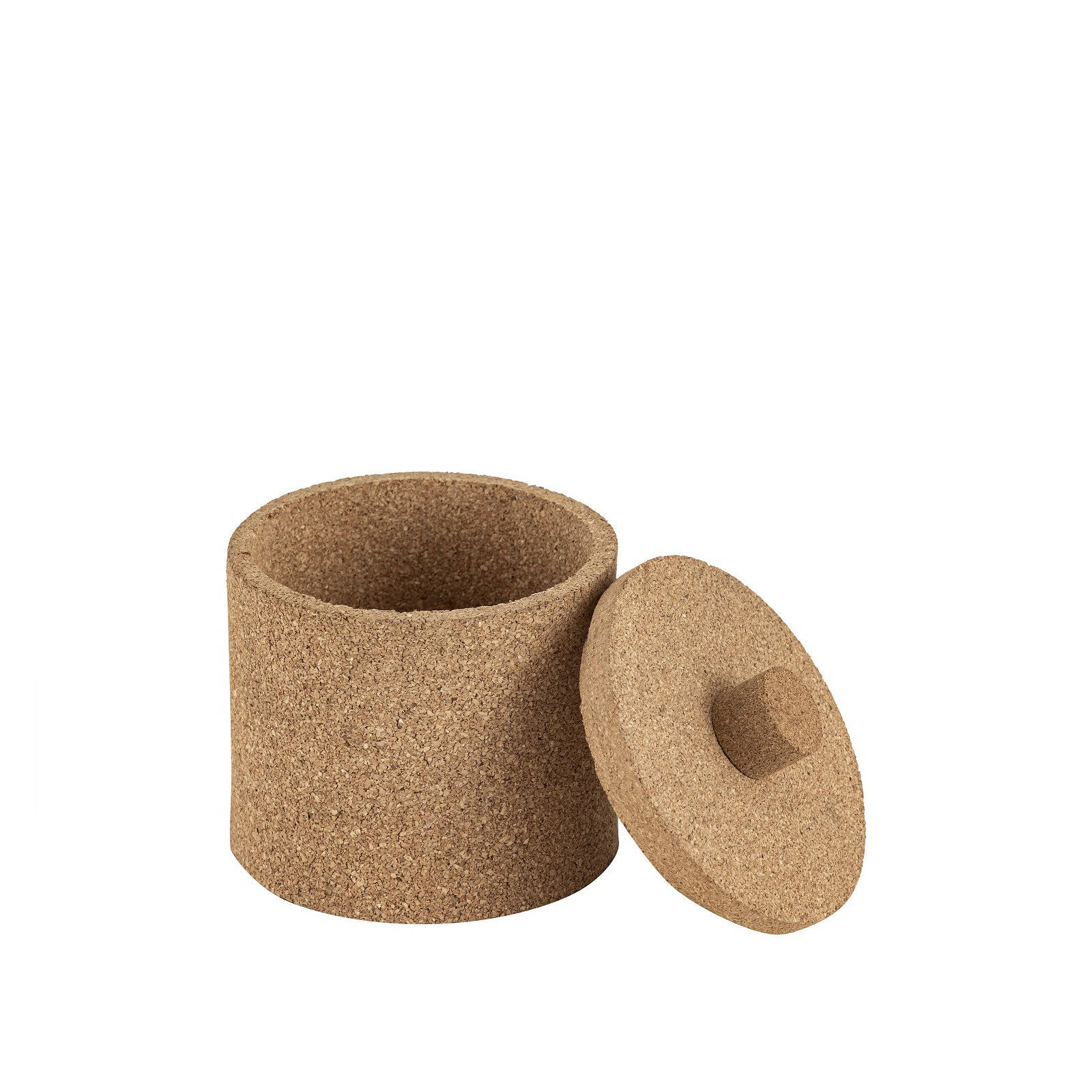 Round Cork Box Lg, 5.5" H x 5.5" W x 5.5" D