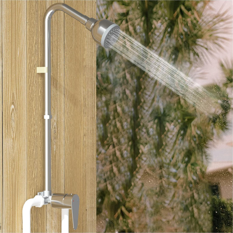 Rain Shower Head 1.75 GPM GPM, Polished Chrome