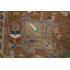 Tapis géométrique rétro 10 x 12