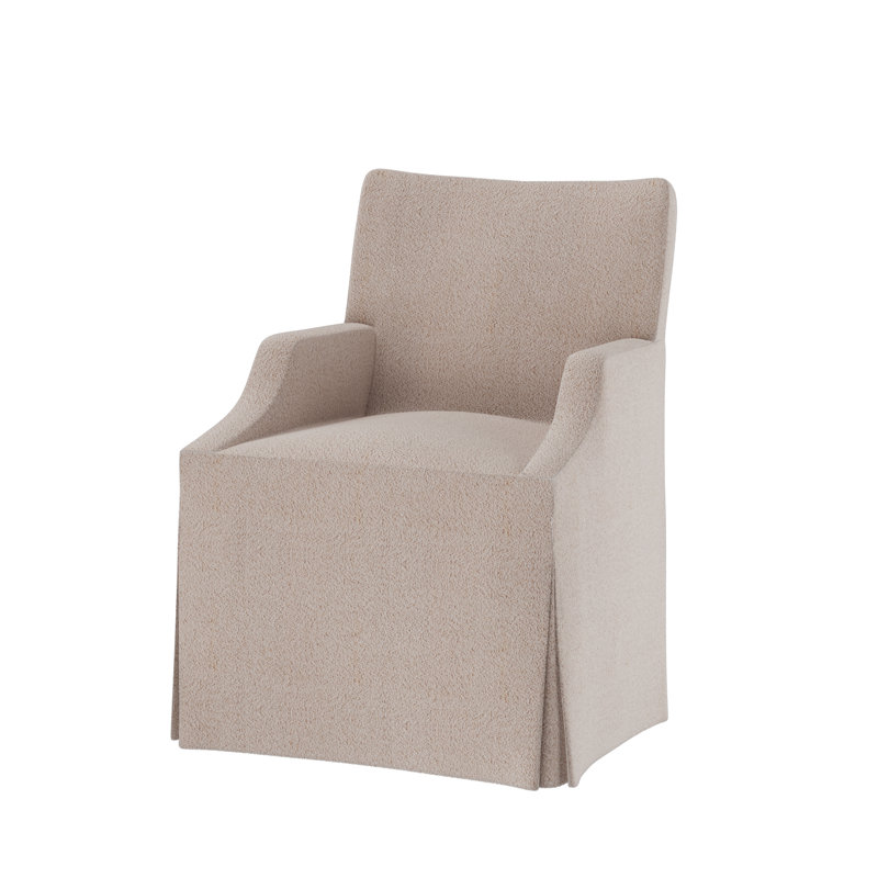 Fauteuil Lia, Molleton vanille (tissu performance) 1351-92