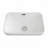 18 inch Gloss White Ceramic Drop-In Bathroom Sink with Rounded Edges