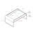 Pomona Glass Top Coffee Table-1538253511